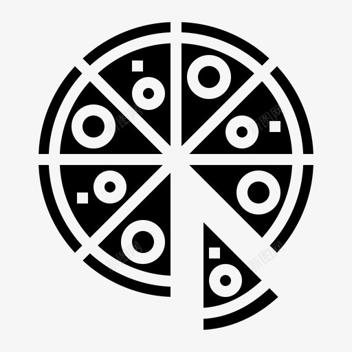 披萨饮食食物svg_新图网 https://ixintu.com 披萨 饮食 食物 意大利 生日 套餐