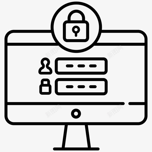 登录安全登录隐私svg_新图网 https://ixintu.com 登录 安全 隐私 注册 在线学习 远程教育