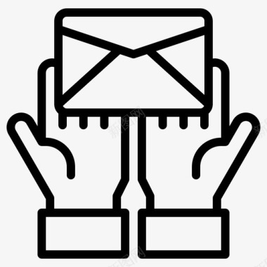 电子邮件信封交换图标