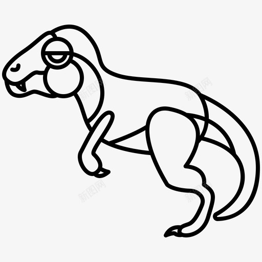 恐龙食肉动物侏罗纪svg_新图网 https://ixintu.com 恐龙 食肉 动物 侏罗纪 雷克斯 克斯 暴龙