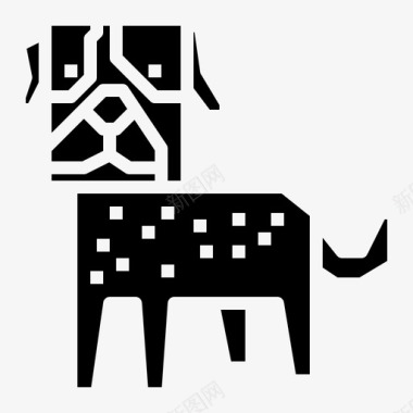 阿拉伯牛狗图标