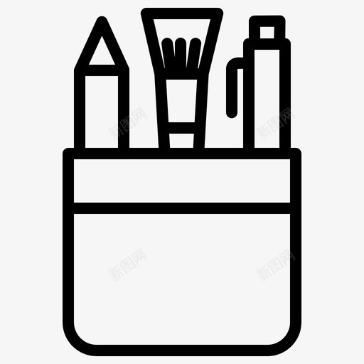 支架杯子设计svg_新图网 https://ixintu.com 支架 杯子 设计 钢笔 铅笔 工具 创意
