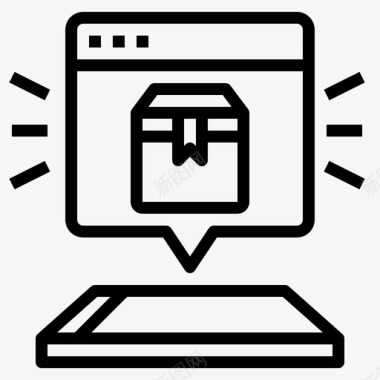 购物在线智能手机图标