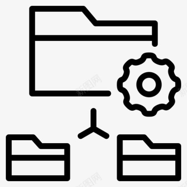 文件管理文件设置文件配置图标