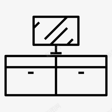 柜架台图标