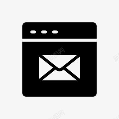 网络信封电子邮件在线图标