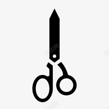 剪缝纫裁剪图标