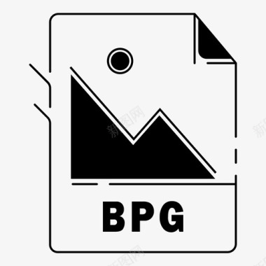 bpg扩展名格式图标