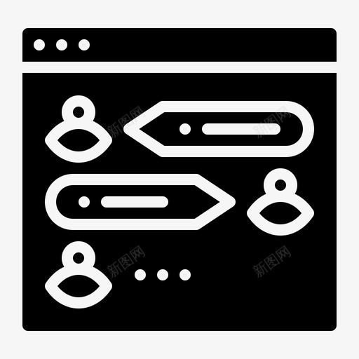 聊天布局页面svg_新图网 https://ixintu.com 布局 网站 聊天 页面 设计 扎实