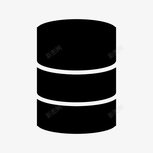 数据库大数据服务器svg_新图网 https://ixintu.com 数据库 大数 数据 服务器 存储 维护