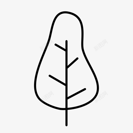 树木植物树叶svg_新图网 https://ixintu.com 树木 植物 树叶 天然 热带