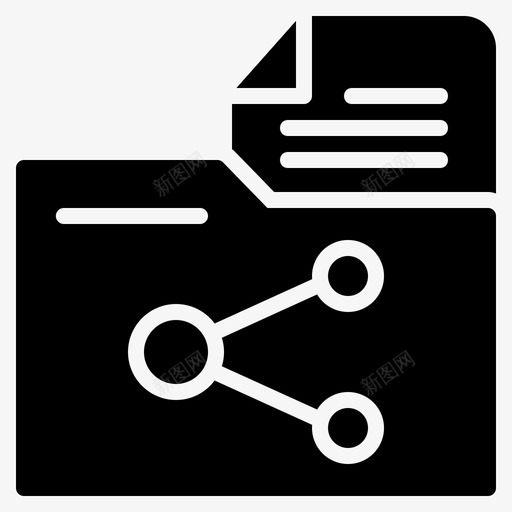 文件共享数据交换数据共享svg_新图网 https://ixintu.com 共享 文件 数据 交换 数据传输 数据库 在家 办公 字形