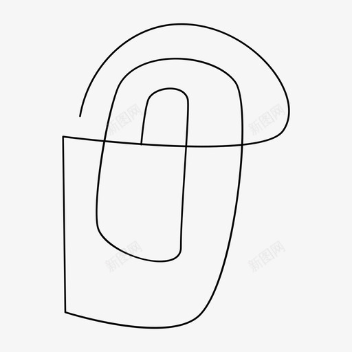 当代艺术线抽象涂鸦svg_新图网 https://ixintu.com 当代艺术 抽象 涂鸦 天真 一行