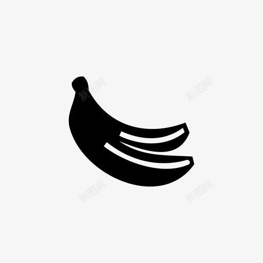 香蕉减肥健身svg_新图网 https://ixintu.com 香蕉 减肥健身 新鲜 健康