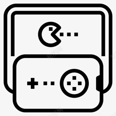 游戏玩家应用程序控件图标