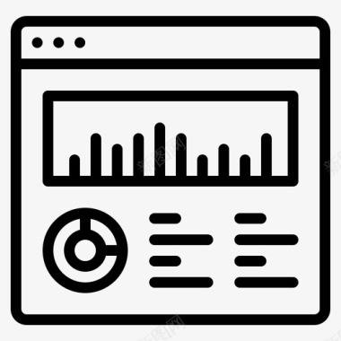 分析页面报告图标