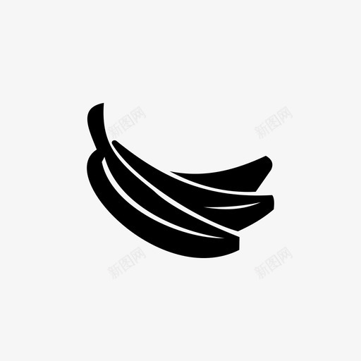 香蕉减肥健身svg_新图网 https://ixintu.com 香蕉 减肥健身 新鲜 水果