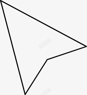 鼠标光标点击指针图标