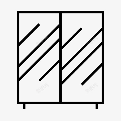 橱柜家具家居svg_新图网 https://ixintu.com 橱柜 家具 家居 室内 室内外 外型