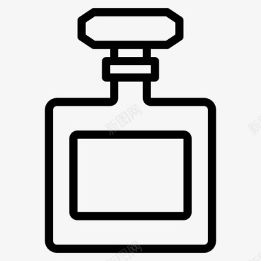 采购产品香水美容瓶子图标