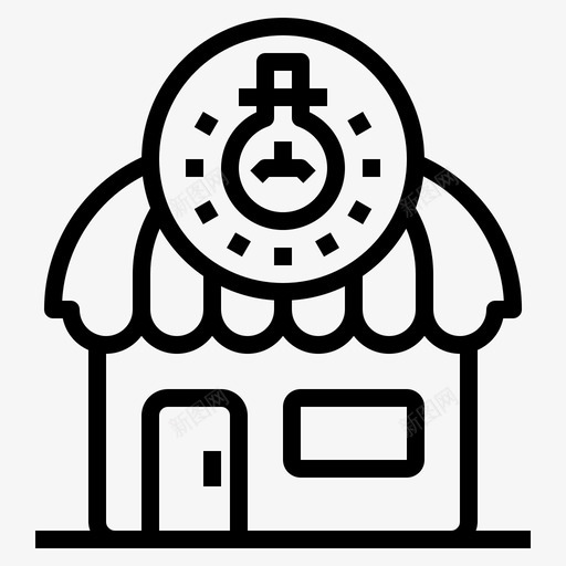 灯灯泡购物svg_新图网 https://ixintu.com 商店 灯灯 灯泡 购物 轮廓