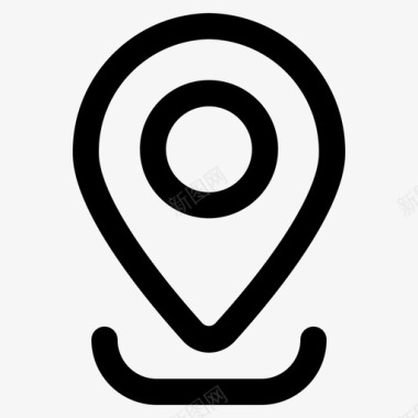 pin位置界面地图图标