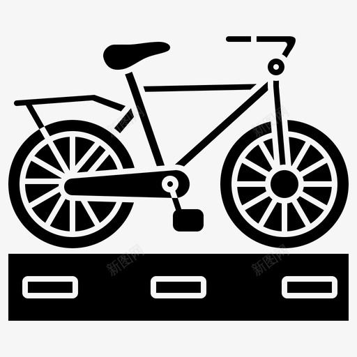 自行车赛车骑行svg_新图网 https://ixintu.com 自行车 运动 自行车赛 车骑 运动装 装备 字形