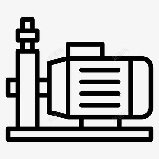 水泵机电子管道工svg_新图网 https://ixintu.com 水泵机 管道工 电子 电子管 水管 工具