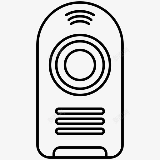 遥控器摄像机控制器svg_新图网 https://ixintu.com 遥控器 摄像机 控制器 设备 无线 摄影师 线路