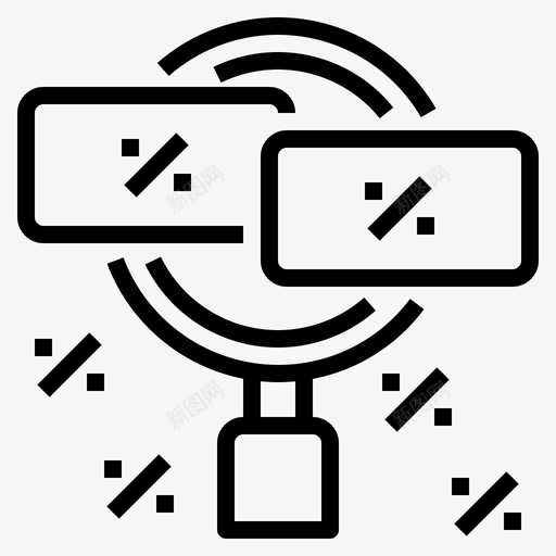 放大镜折扣钱svg_新图网 https://ixintu.com 放大镜 折扣 钱销售 销售 搜索 大纲