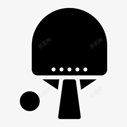 乒乓球活动比赛svg_新图网 https://ixintu.com 乒乓球 体育 活动 比赛
