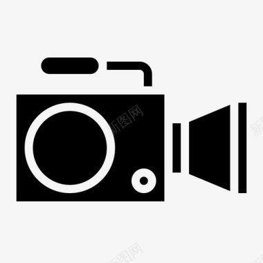 摄像机录音机多媒体和娱乐设备图标