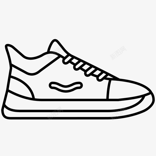 鞋鞋类跑步鞋svg_新图网 https://ixintu.com 运动鞋 鞋类 跑步 系列
