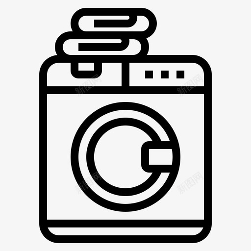 洗衣机清洁电子svg_新图网 https://ixintu.com 洗衣机 清洁 电子 家用 洗衣 酒店 概述