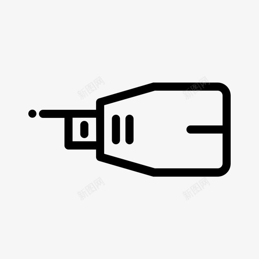 插头电池电缆svg_新图网 https://ixintu.com 插头 电池 电缆 连接器 能源 设备 线路