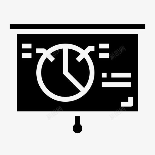 演示图板图表svg_新图网 https://ixintu.com 演示 图板 图表 会议 办公室 统计 办公 工具 实体