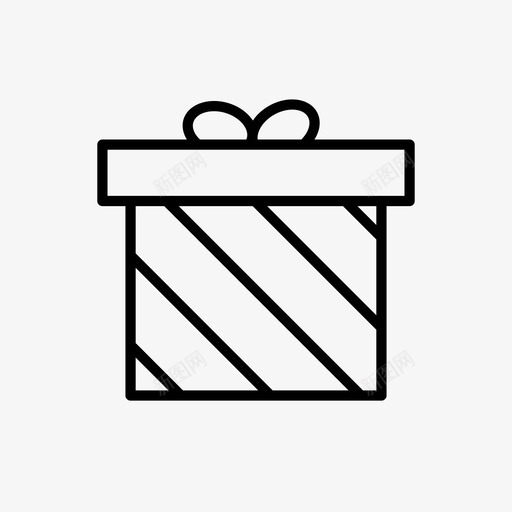 惊喜盒子圣诞节svg_新图网 https://ixintu.com 礼物 惊喜 盒子 圣诞节 装饰