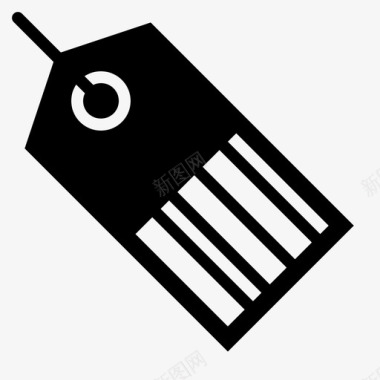 标签悬挂价格图标
