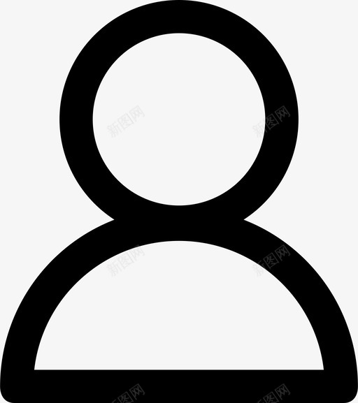 用户帐户头像svg_新图网 https://ixintu.com 用户 帐户 户头 像男人 个人资料