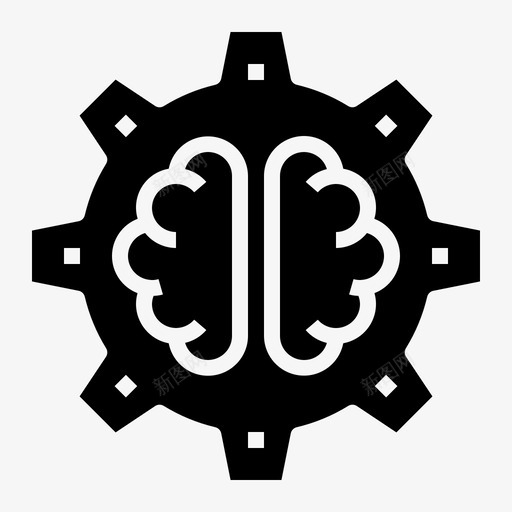 人工智能大脑齿轮svg_新图网 https://ixintu.com 人工智能 大脑 齿轮 机器人 技术 技术工 工程