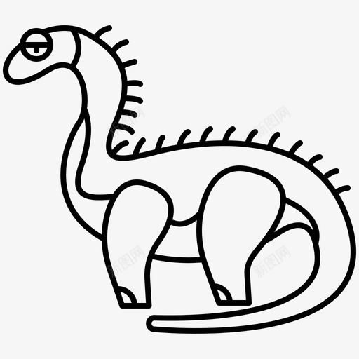 恐龙双足类灭绝svg_新图网 https://ixintu.com 恐龙 双足 足类 灭绝 侏罗纪 蜥脚类