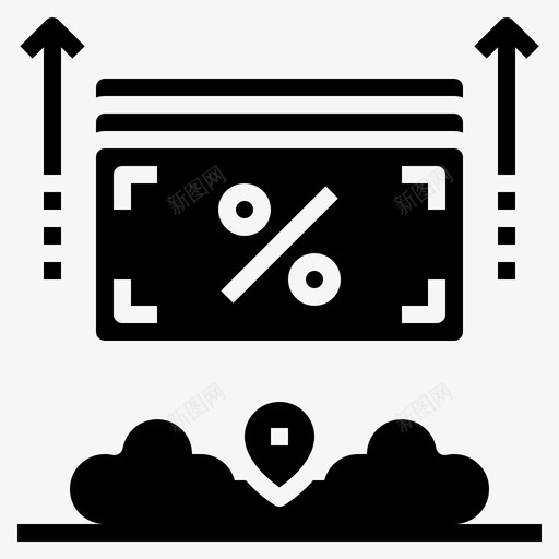 利润商业金钱svg_新图网 https://ixintu.com 利润 商业 金钱 百分比 购物 折扣