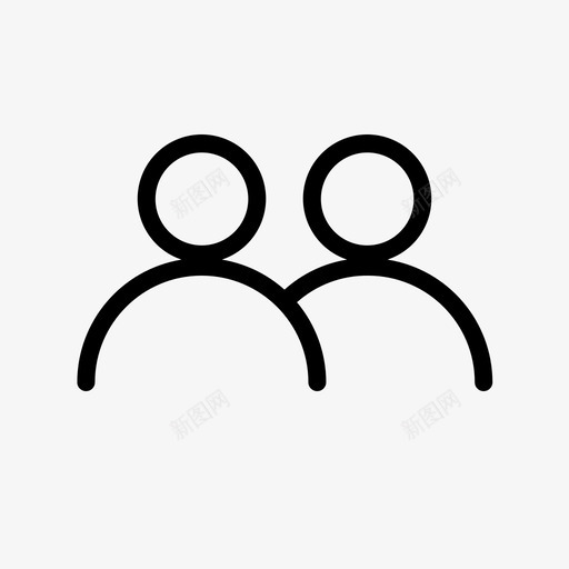 帐户头像人svg_新图网 https://ixintu.com 帐户 户头 像人 个人资料 用户