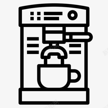 采购产品咖啡机咖啡机咖啡店图标
