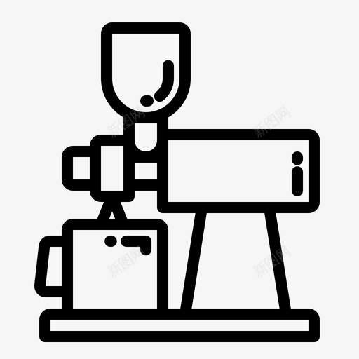 咖啡研磨机咖啡机商店svg_新图网 https://ixintu.com 咖啡 研磨机 咖啡机 商店 工具 咖啡店