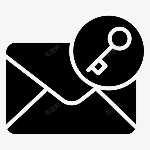 邮件gmail密钥svg_新图网 https://ixintu.com 邮件 密钥 权限 安全 网络安全