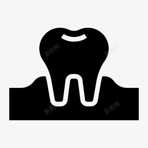 牙齿透明牙医svg_新图网 https://ixintu.com 牙齿 透明 牙医 磨牙 牙科 固体