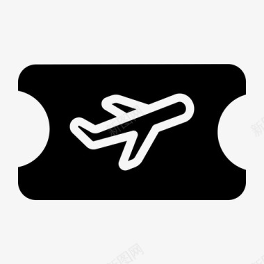机票机场航班图标