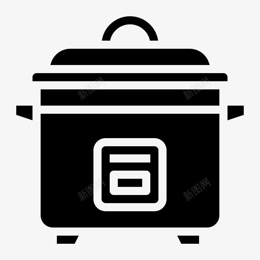 电饭煲炊具电子svg_新图网 https://ixintu.com 电饭煲 炊具 电子设备 厨具 家用 设备
