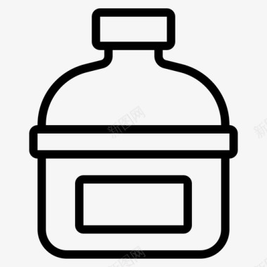 采购产品瓶子容器饮料图标